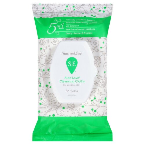 Summer's Eve Aloe Love Cleansing Cloths