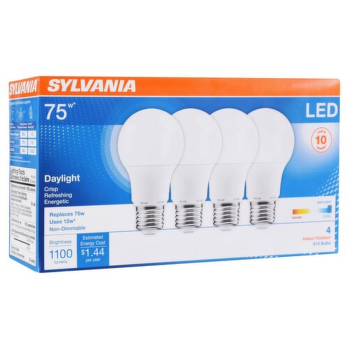 Sylvania LED A19 Daylight Bulbs