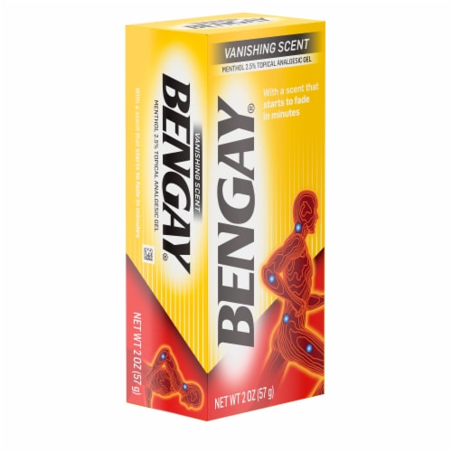 Bengay Vanishing Scent Gel
