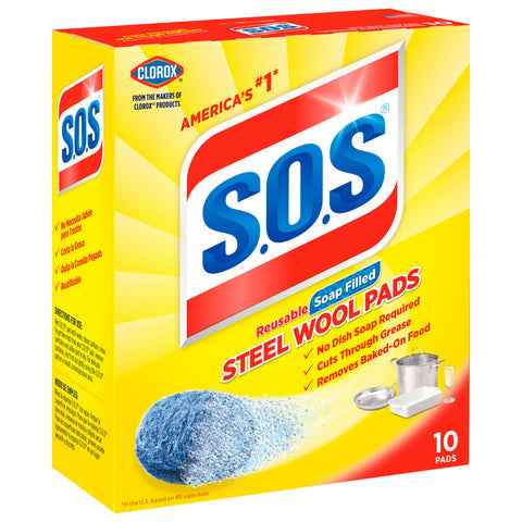 SOS Steel Wool Soap Pads