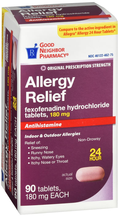 Good Neighbor Pharmacy Fexofenadine 180 mg Tablets