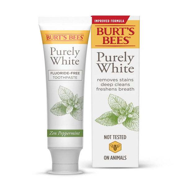 Burt's Bees Purely White Fluoride-Free Toothpaste