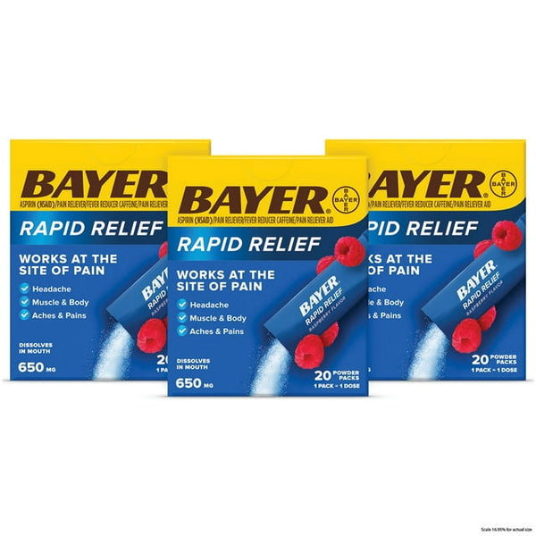 Bayer Rapid Relief Aspirin Powder