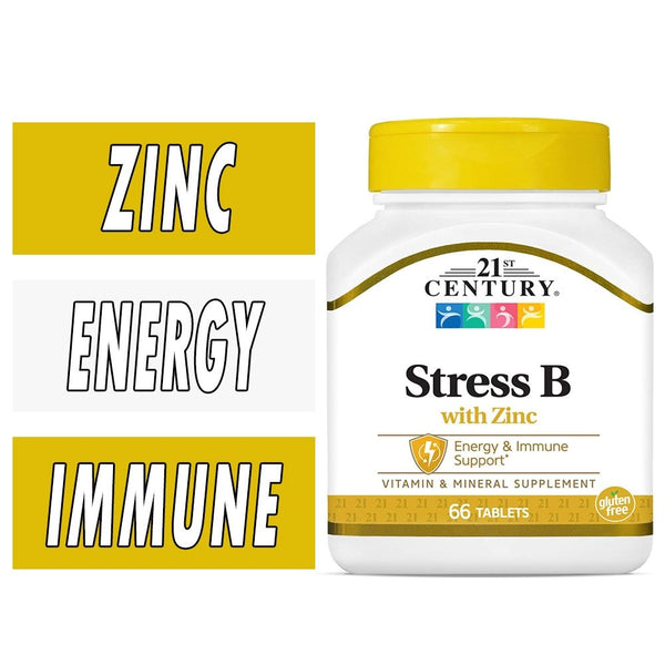 21st Century Stress B with Zinc