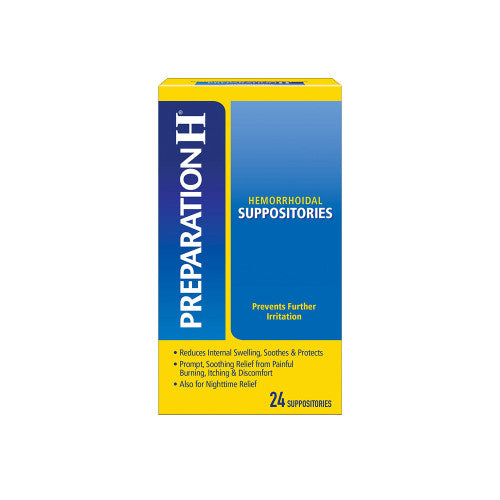 Preparation H Hemorrhoidal Suppositories