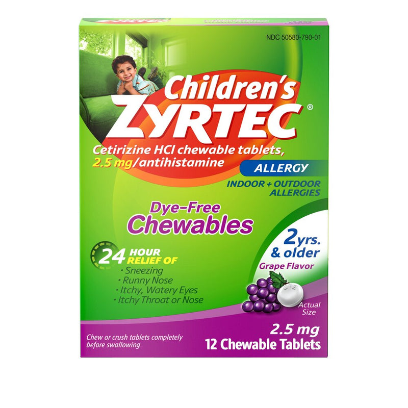 Children's Zyrtec Allergy - Chewables / 12 ct