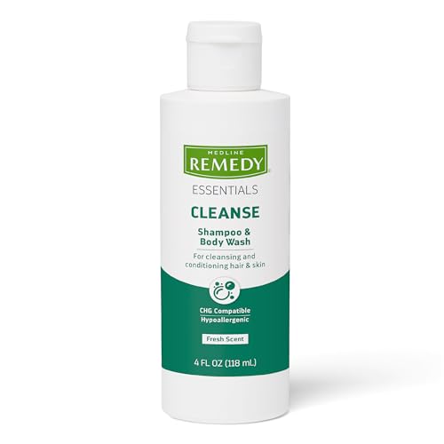 Medline Remedy Essentials Cleanse Shampoo & Body Wash