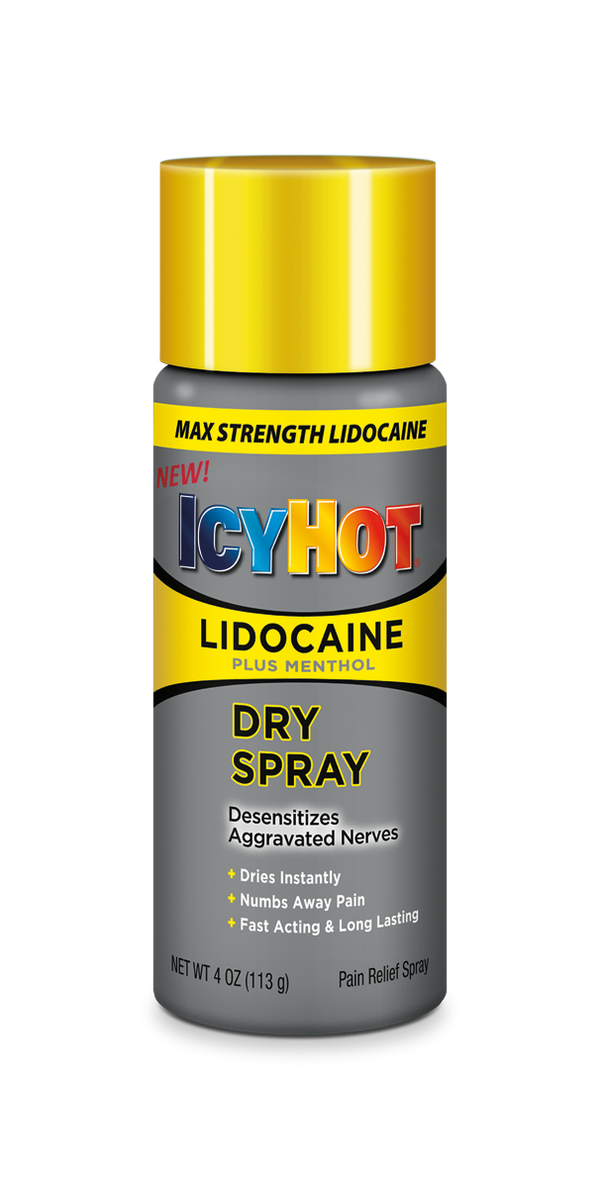 Icy Hot Lidocaine Dry Spray