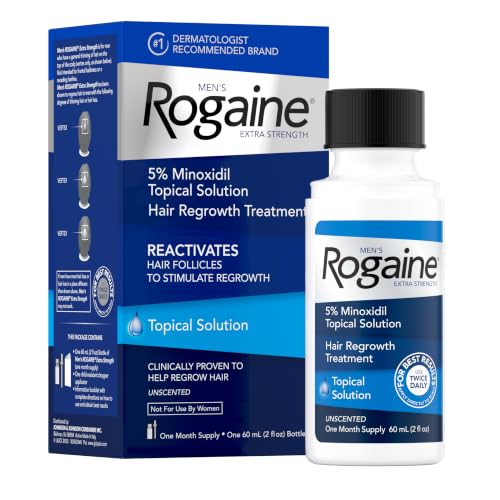 Rogaine Men's Extra Strength 5% Minoxidil Topical Solution