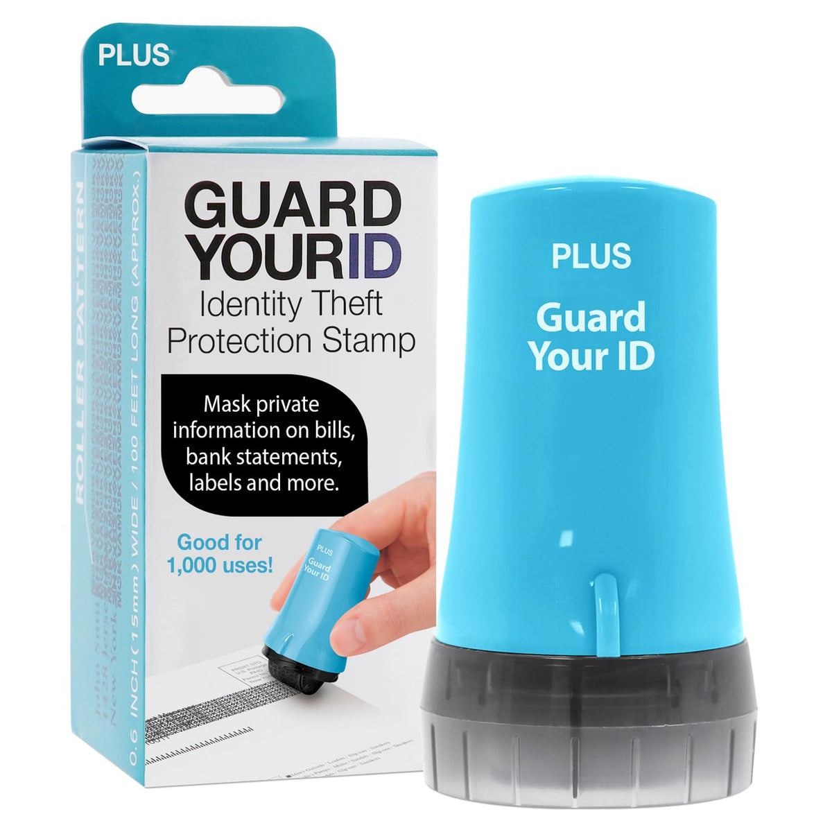 PLUS Guard Your ID Advanced Security Roller Stamp
