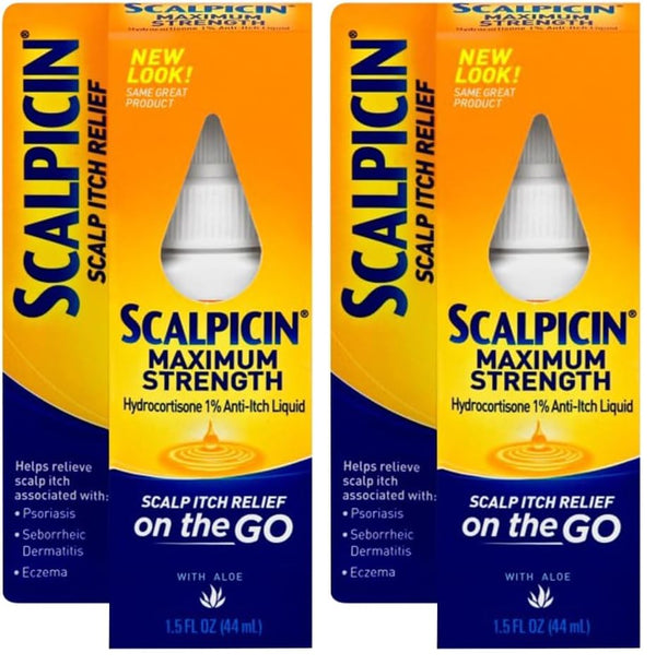 Scalpicin Maximum Strength Scalp Itch Relief Liquid