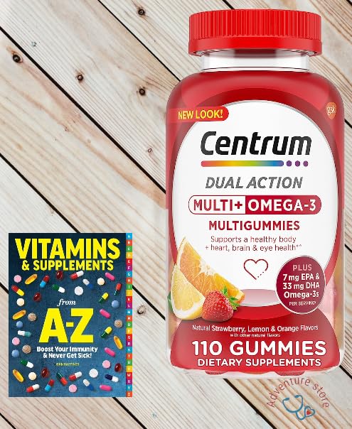 Centrum Dual Action Multi + Omega-3 MultiGummies
