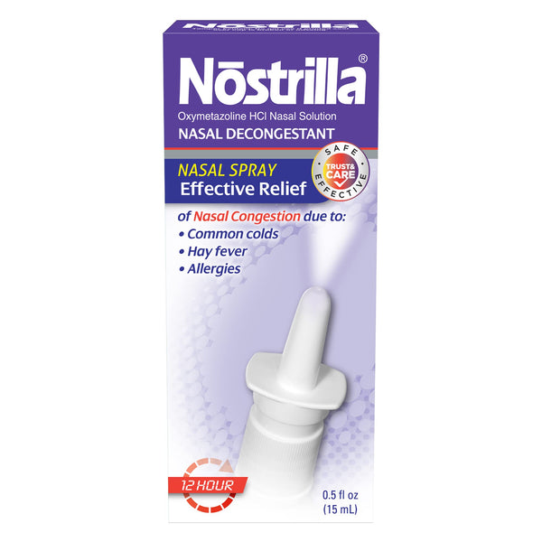 Nostrilla Nasal Decongestant Spray