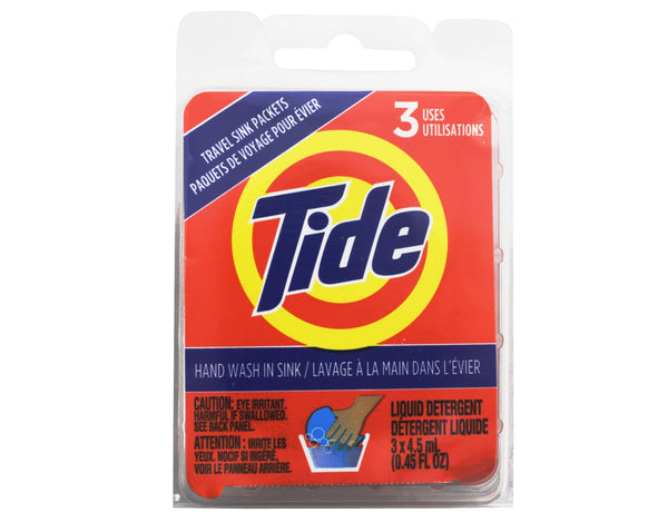 Tide Travel Sink Packets