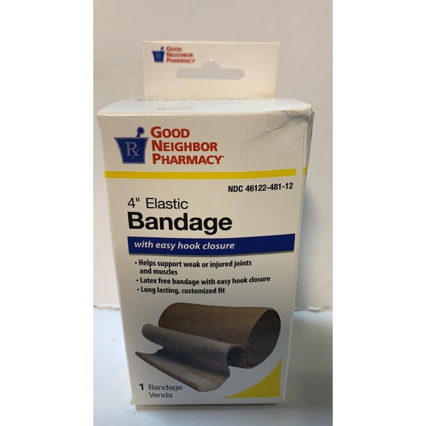 Good Neighbor Pharmacy Elastic Bandage with Easy Hook Closure - 4 in, 1 bandage