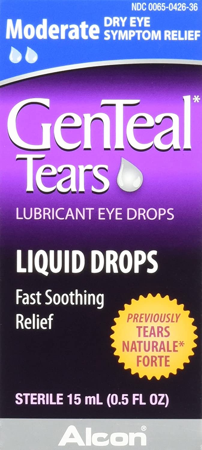 GenTeal Tears Moderate Drops - Liquid / 15 mL (0.5 fl oz)