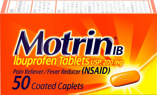 Motrin IB Ibuprofen Tablets