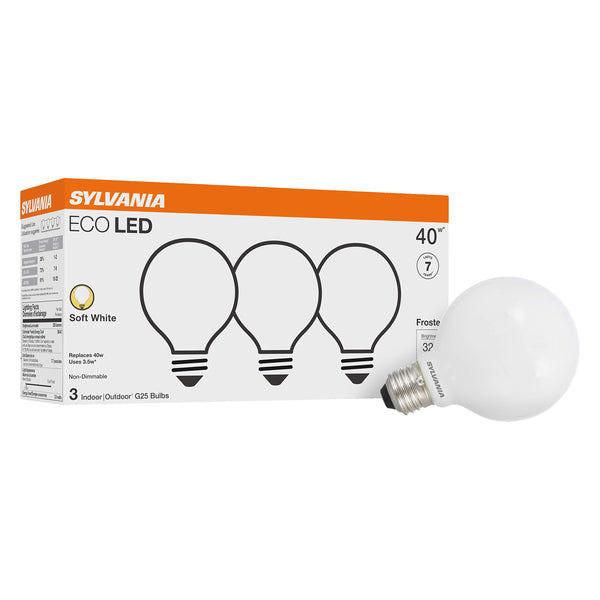 Sylvania Eco LED Soft White Frosted Bulbs