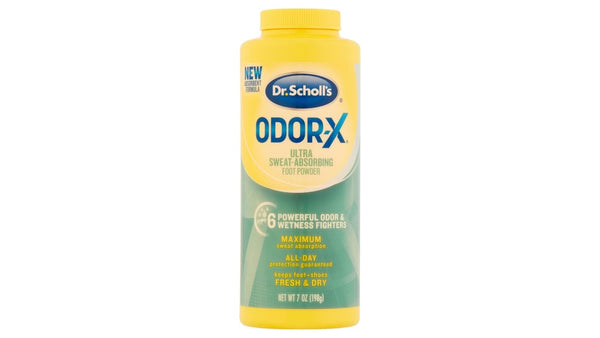 Dr. Scholl's Odor-X Ultra Sweat-Absorbing Foot Powder