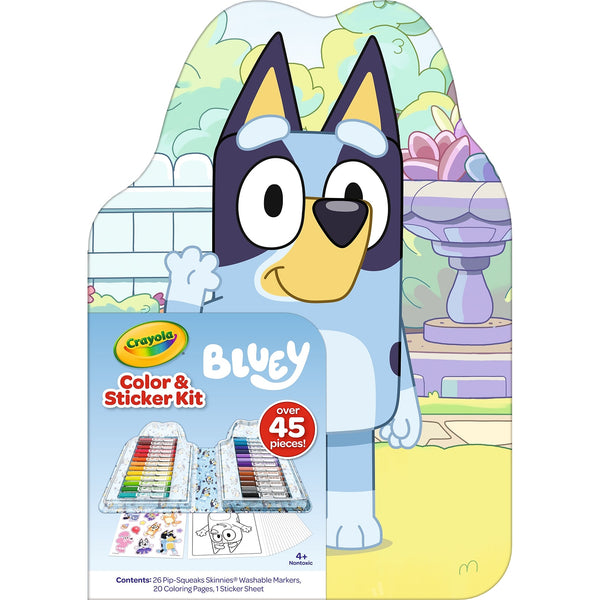 Crayola Bluey Color & Sticker Kit