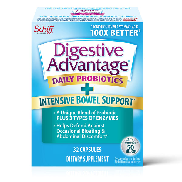 Digestive Advantage Intensive Bowel Support Daily Probiotics