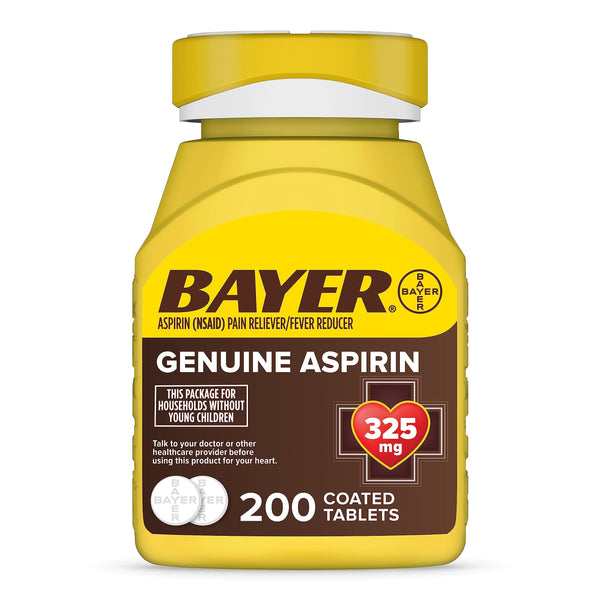 Bayer Safety Coated Aspirin 325 mg