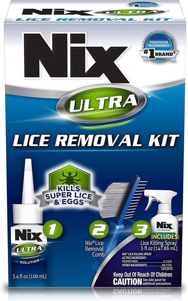 Nix Ultra Lice Removal Kit, Hair + Home