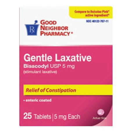 Good Neighbor Pharmacy Gentle Laxative Bisacodyl 5 mg