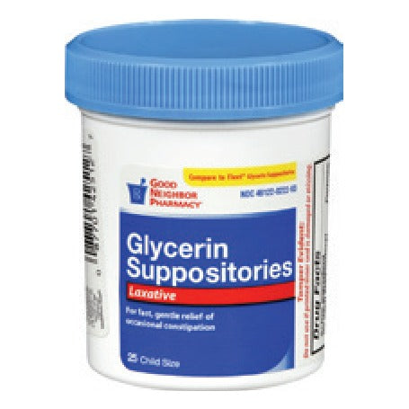 Good Neighbor Pharmacy Glycerin Suppositories Pediatric