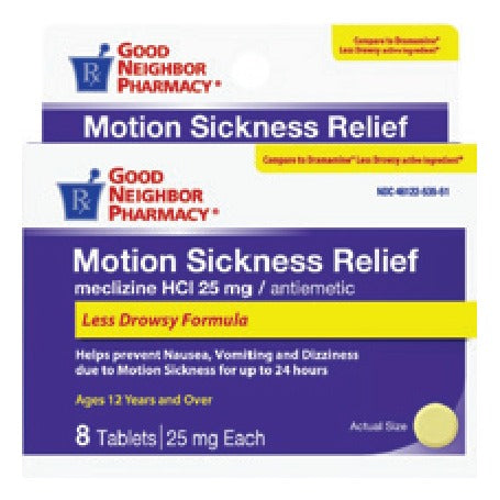 Good Neighbor Pharmacy Motion Sickness Relief Less Drowsy