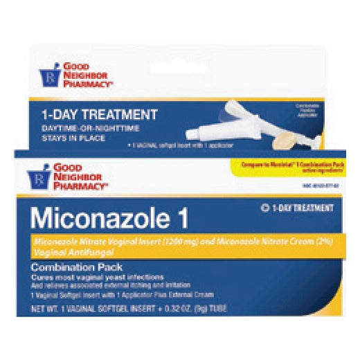 Good Neighbor Pharmacy Miconazole 1 Combination Pack