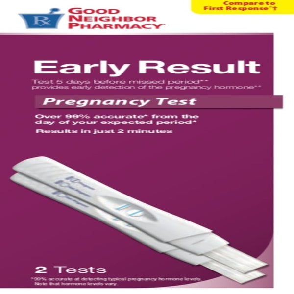 Good Neighbor Pharmacy Early Result Pregnancy Test