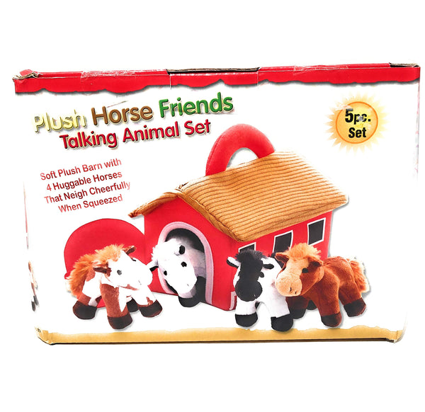 Etna Products Talking Barnyard Friends Plush Set