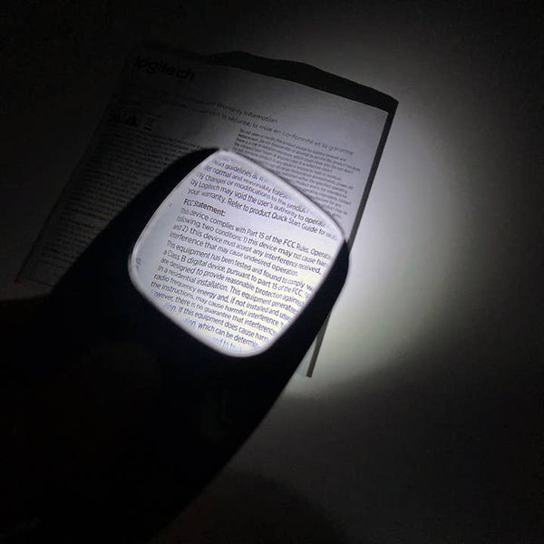 Flipo Pocket Zoom Mini Magnifier with LED Light