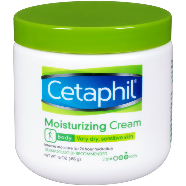 Cetaphil Moisturizing - Cream / 16 oz jar