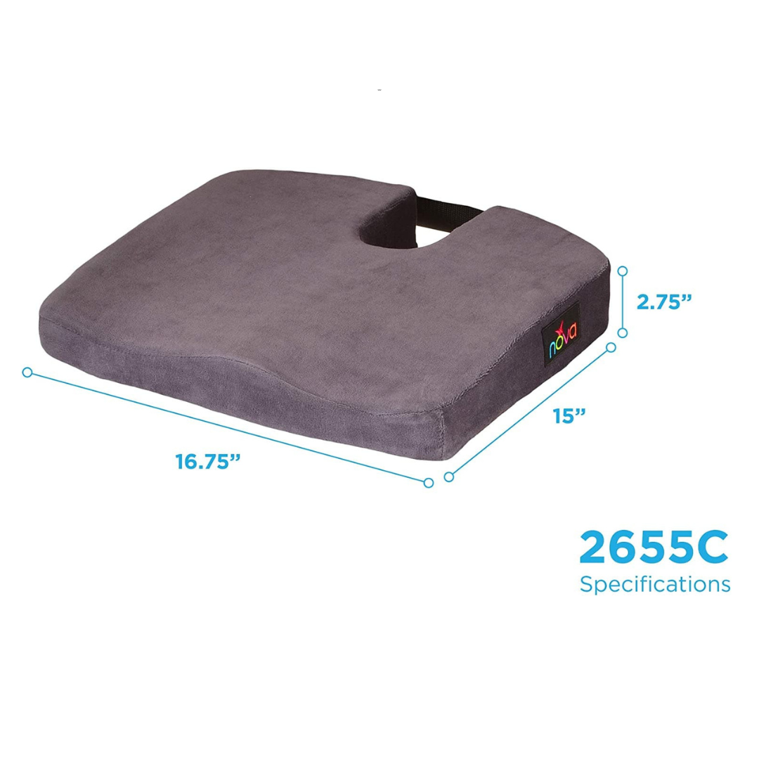 Nova Memory Foam Coccyx Seat Cushion