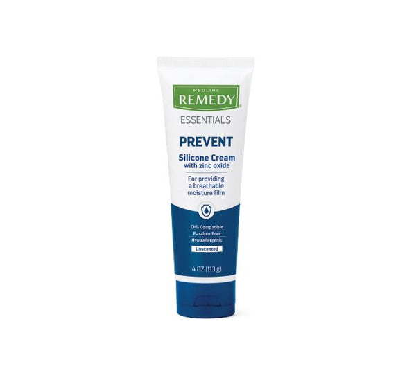 Medline Remedy Essentials Prevent Silicone Cream with Zinc Oxide