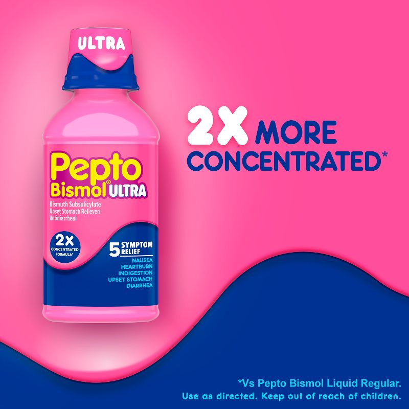 Pepto-Bismol Ultra Liquid - 12 fl oz