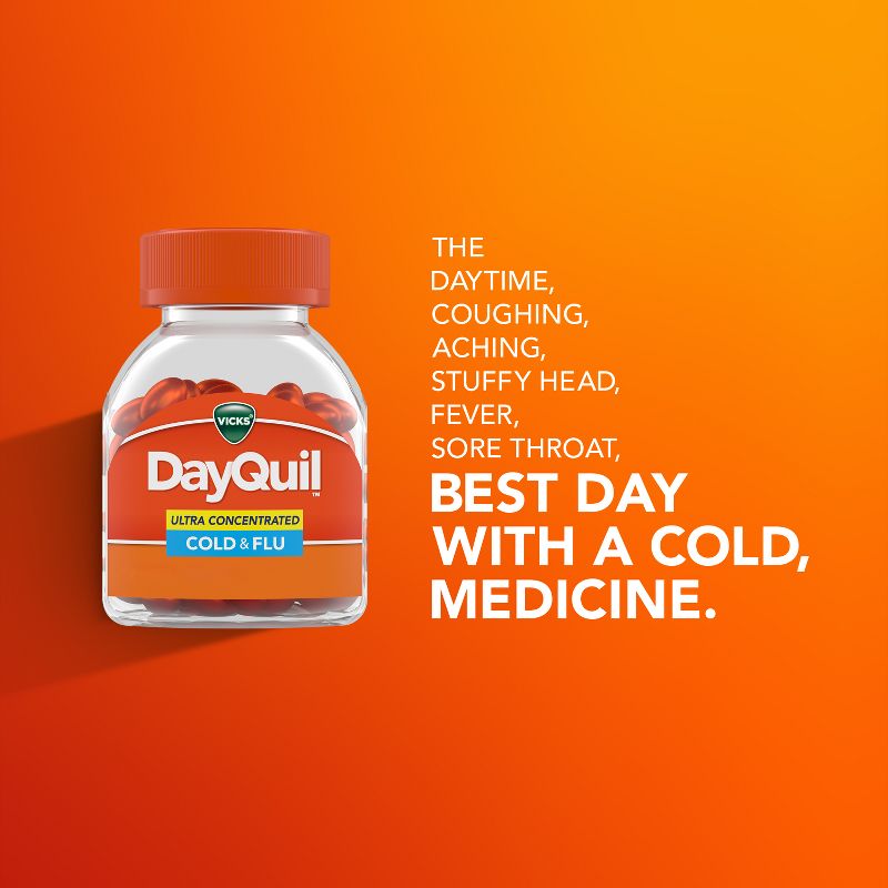 Vicks DayQuil Ultra Concentrated Cold & Flu LiquiCaps