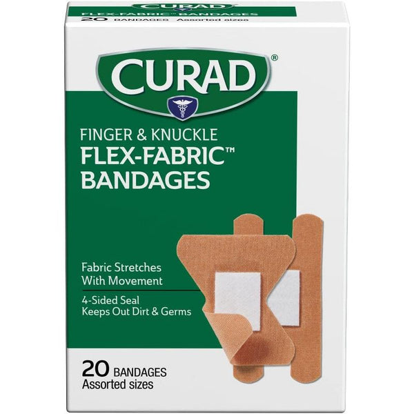 Curad Finger & Knuckle Flex-Fabric Bandages
