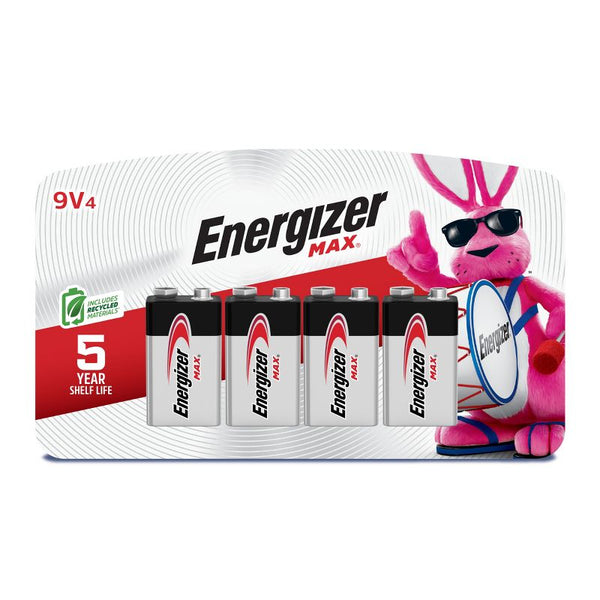 Energizer Max Alkaline Batteries - 9V, 2 pk