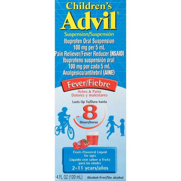 Advil Children's Ibuprofen Oral Suspension - Fruit / 4 fl oz (120 mL)