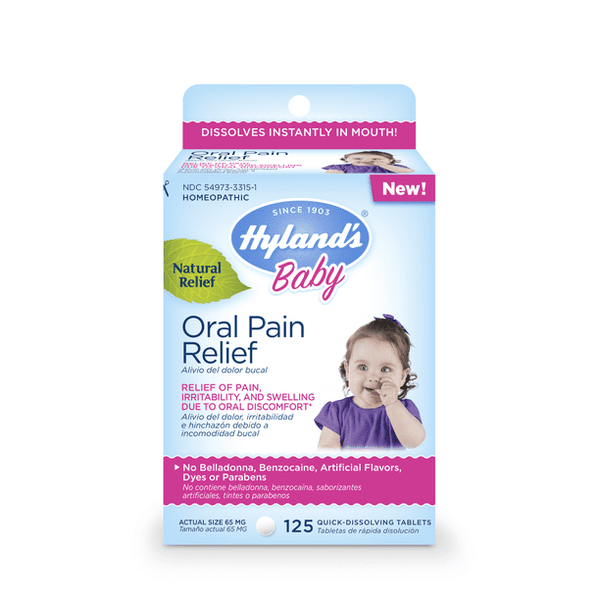 Hyland's Baby Oral Pain Relief - Tablets / 125 tablets