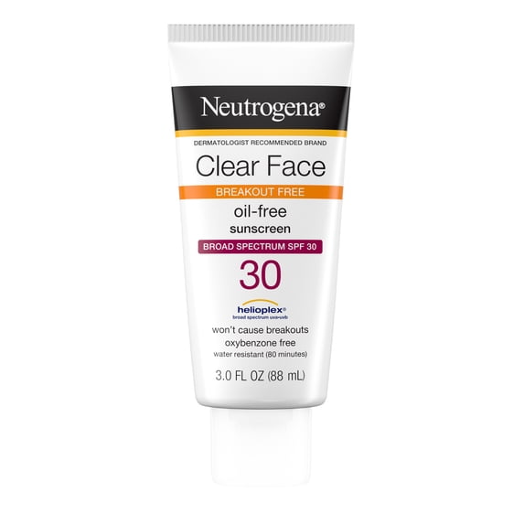 Neutrogena Clear Face Sunscreen - SPF 30 / 3 fl oz