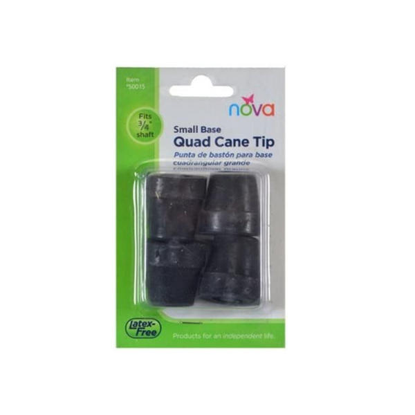 Nova Small Base Quad Cane Tips