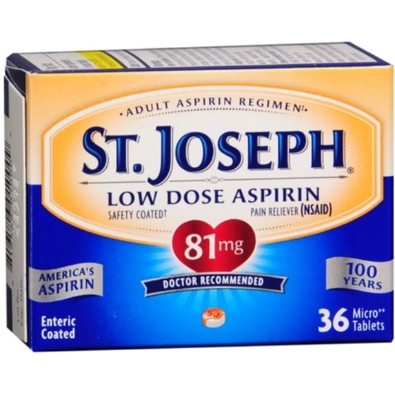 St. Joseph Low Dose Aspirin Enteric Coated