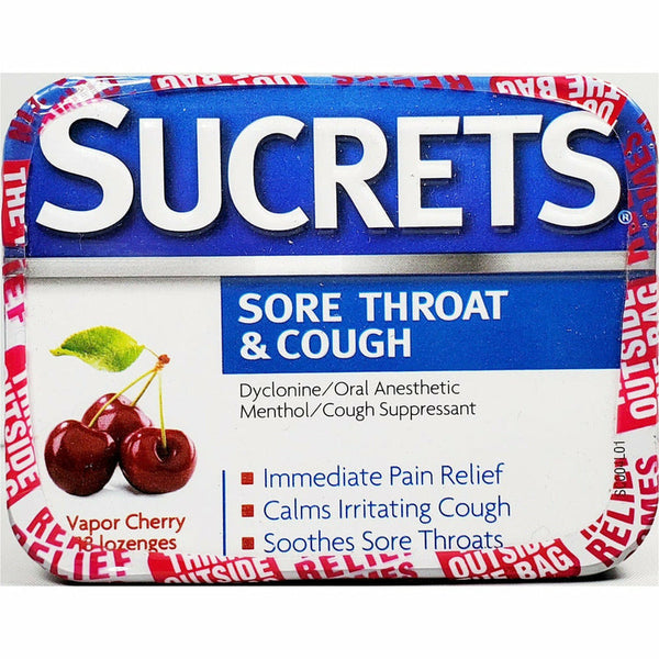 Sucrets Sore Throat & Cough Lozenges