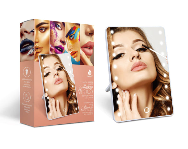 Pursonic Touch-Screen Vanity Makeup Mirror