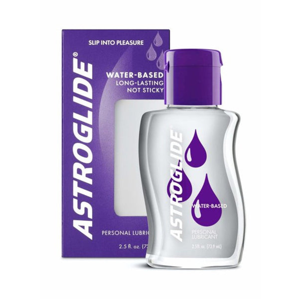 Astroglide Water-Based Personal Lubricant Liquid - 2.5 fl oz (74 mL)