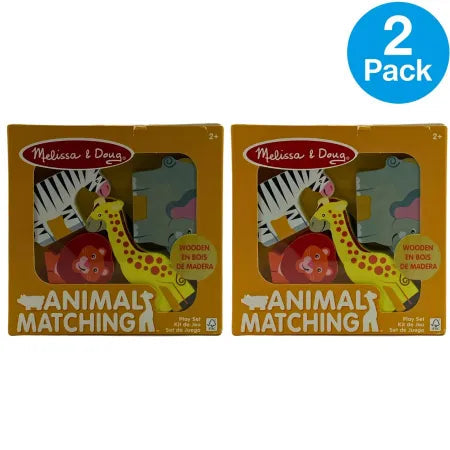 Melissa & Doug Animal Matching Play Set